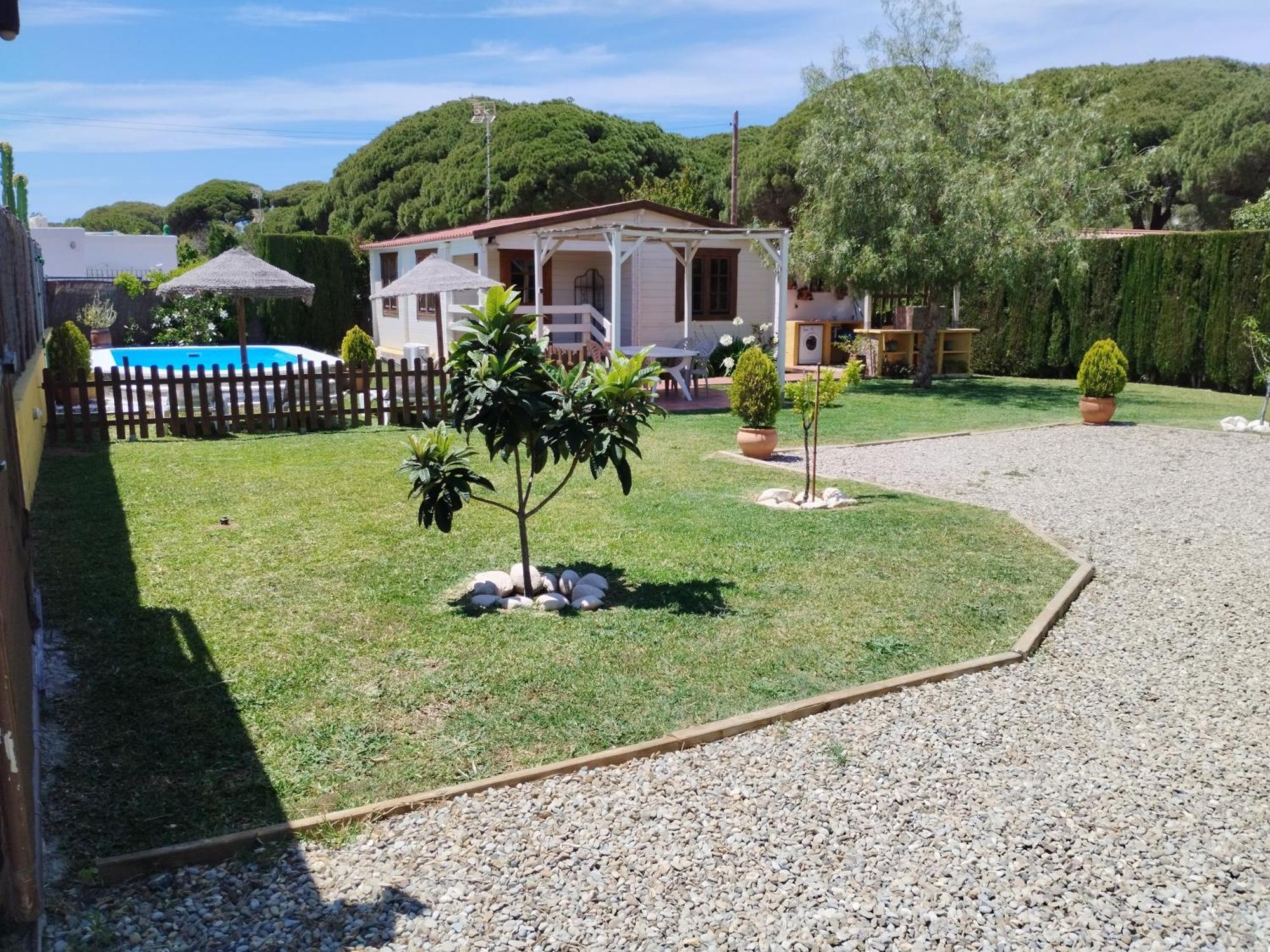 Cabana Blanca Roche Jorge Conil De La Frontera Exterior photo